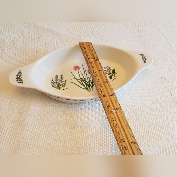 Kent Pottery Collection Au Gratin Ceramic Dish Herbs - Picture 8 of 8